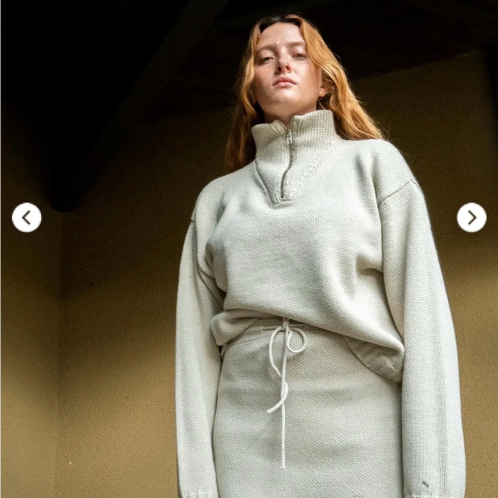 James Street Co. Moa Half-Zip Size Small